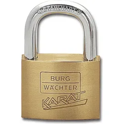 BURG-WÄCHTER Vorhangschloss 217 Karat gleichsperrend, Sperre X2, Breite 30 mm