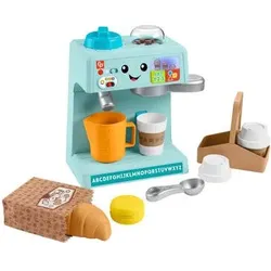 FISHER-PRICE HYR98 Fisher-Price Lernspaß Mein Barista-Set (D, F, E)