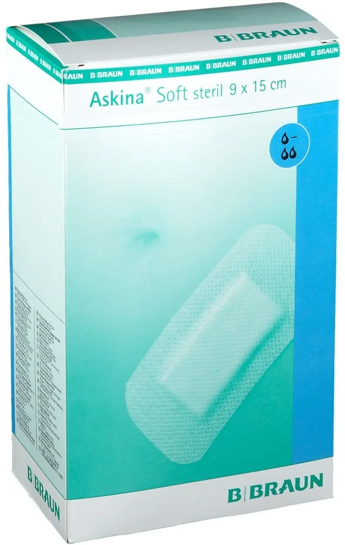 Askina® Soft Wundverband 9 x 15 cm steril