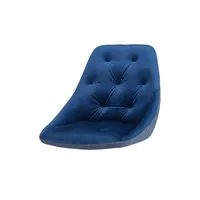 Sitzschale  Baldwin , blau , Holzwerkstoff gepolstert und bezogen , Maße (cm): B: 54 H: 47 T: 62
