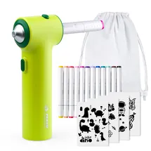 Jolly Airbrush Textil Set 12 St. grün