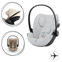 Cybex Cloud G i-Size Babyschale / 0 - 13 kg Geburt - ca. 24 Monate, Farbe: Magic Black