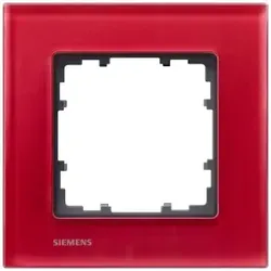 Siemens 5TG12013 DELTA miro Glas orient Rahmen 1-fach