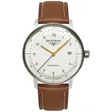 Bauhaus 2064-1 Herren-Armbanduhr Automatik mit Lederband