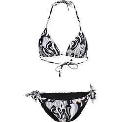 ARENA Damen Badeanzug WOMENS BIKINI TRIANGLE, GREY MULTI, 36