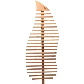 Dobar Fraxinus-Blatt Rankhilfe 76 x 186 cm Hellbraun