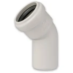 Schallgedämmtes Abwasserrohr Bogen, 45° Winkel (Ausführung: DN 90)