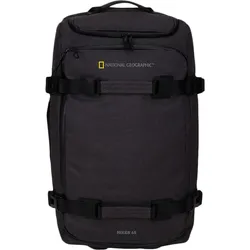 Umhängetasche NATIONAL GEOGRAPHIC "Expedition", Gr. B/H: 36cm x 77cm, schwarz, Kunstfaser, unifarben, Taschen, aus Polyester-Material