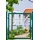 PEDDY SHIELD Gartentor 100 x 125 cm Grün/Stahl