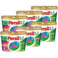 Persil 4in1 Color DISCS 96 WL (6 x 16 Waschladungen), Waschmittel mit Tiefenrein Technologie, Colorwaschmittel für reine Wäsche und hygienische Frische für die Maschine