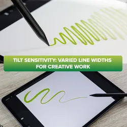 InLine Stylus - Tabletstift für Apple iPads - mit Akku - USB-C - weiß