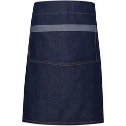 Premier Workwear  Denim Bistro Schürze Domain in Blau, Gr. One Size