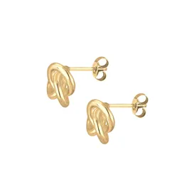 Elli Ohrstecker Knoten gold 925 Sterling Silber onesize