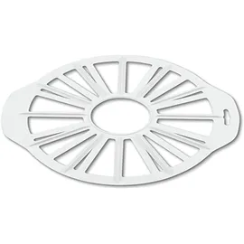 Städter Staedtler 498068 Torteneinteiler, Kunststoff, weiß, 27cm