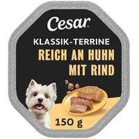 Cesar Hundefutter Geflügel & Rind 14 x 150 g