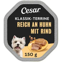 Cesar Hundefutter Geflügel & Rind 14 x 150 g