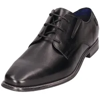 Bugatti Business Schnürschuhe Herren, Schwarz 45 EU