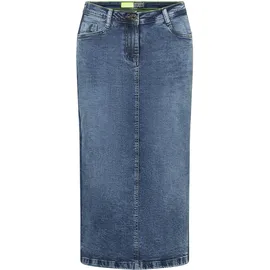 Cecil Jeansrock Damen Blau 32