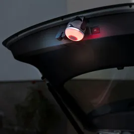 Brennenstuhl OLI 310 AB mit Bluetooth Lautsprecher und Haken / Campinglampe für außen mit Lautsprecher 1x 3W - 350 lm,