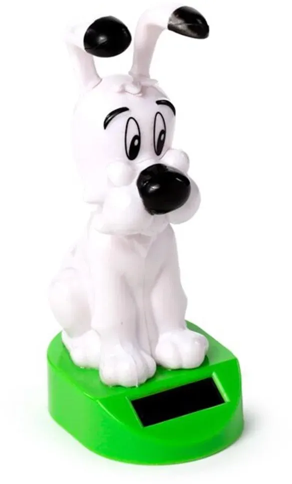 Wackelfigur Auto Solarfigur Idefix Asterix Dogmatix