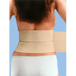 Bauch- und Rückenstützgürtel, beige, Bandagen