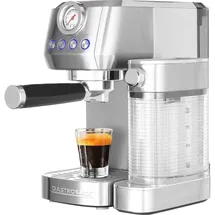 GASTROBACK Design Espresso Piccolo Pro M schwarz mit integriertem, automatischem Milchaufschäumer