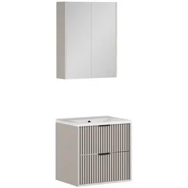 Vicco Badmöbelset, Ruford, Cashmere, 3 Teile,
