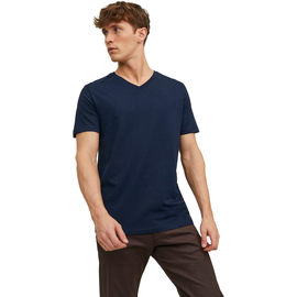 JACK & JONES V-Shirt »JJEORGANIC BASIC TEE« Jack & Jones black