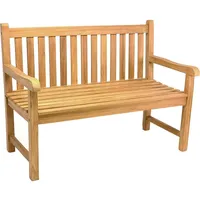 Mojawo Teakbank 65x90x120cm Edelstahl-MB09E