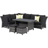 Primaster Comino Deluxe Dining Set anthrazit MG22-S1-300