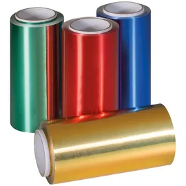 Comair Comair, Salonbedarf, Alufolie 4 Rollen bunt 12cmx50m 25μ