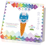 CreativaMente Creagami - Origami 3D Kids Eiscreme, 83 Teile