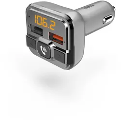 HAMA Bluetooth® FM-Transmitter für Autoradio, Freisprecheinrichtung, 2x USB-Port
