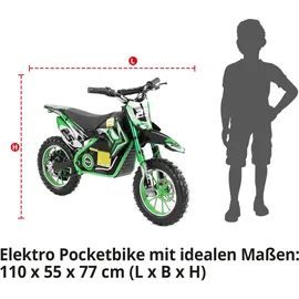 Hecht Elektro Pocketbike 54501 grün (54501)