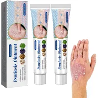 Dermatitis Und Ekzem Creme,Juckreiz und gereizter Haut,Pflegecreme Für Trockene Und Sensible Haut, Stärkt Die Hautbarriere (2)