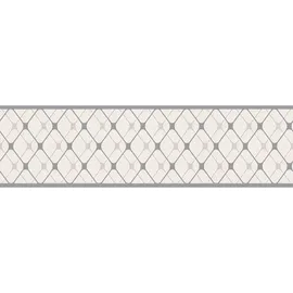 A.S. Création Only Borders 11 5 m x 17 cm Grau/Weiß 384218