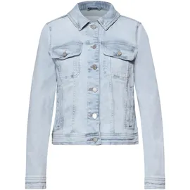 street one studio Jeansjacke mit Brusttaschen und Knöpfen Ultra bleach wash), 42, - 42
