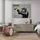 WallArena Leinwandbild Banksy Affe 120x80