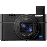 Sony RX100 VII | Kompakte Premium-Kamera mit 4k Video, 24-200 mm F2.8-4.5 Zeiss Zoom-Objektiv, 1" Sensor, Autofokus zur Augenverfolgung für Mensch und Tier, 4K-Filmaufnahmen und neigbares Display