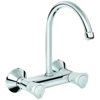 Grohe Costa Spültisch-Wandbatterie Chrom