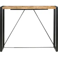 VidaXL Bartisch 140 x 70 x 110 cm Massivholz