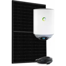 450W Solaranlage mit 30L Fothermo Boiler für autarke Garten- und Berghütten