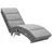 CASARIA Relaxliege London Massage Heizfunktion Ergonomisch Gepolstert 180kg Belastbarkeit Wohnzimmer Innen Chaiselongue Relaxsesse...