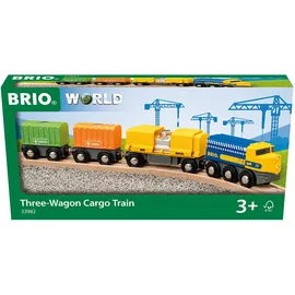 BRIO Güterzug mit drei Waggons (33982)