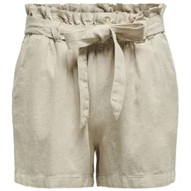 Jdy JDYSAY MW LINEN SHORTS beige 40