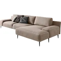 designwerk Ecksofa Forma L-Form, zeitloses Designsofa mit aktuellem Fuß, in hochwertiger Verarbeitung & tollem Sitzkomfort beige