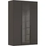 Rauch Drehtürenschrank SKAT SHINE 151 x 223 x 63 cm Grau