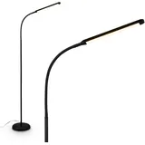 Briloner LED Stehlampe LED Stehleuchte Standleuchte, dimmbar, Touch Warmweiß Schwenkbar