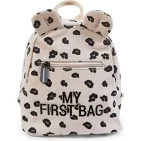 Childhome Kinderrucksack My First Bag Canvasstoff Leopardmotiv