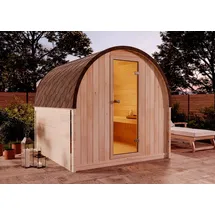 FinnTherm ScandiPod Comfort inkl. 9 kW Ofen + int. Steuerung